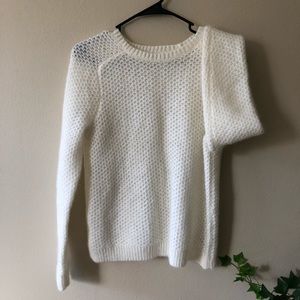 Loft Sweater, white/ cream color